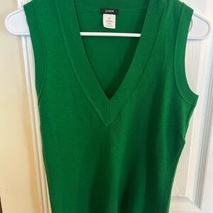 J.Crew Emerald Wool-Blend Top
